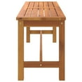 thumbnail image 2 of vidaXL Garden Bench 110x35x45 cm Solid Wood Acacia, 2 of 4