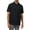 Black, variant on HardyComforts Polo Shirts for man Golf Shirts for Men Short Sleeve Print Polo Shirt Polo Dry Fit Print Casual Golf Shirts,White, SIZE L