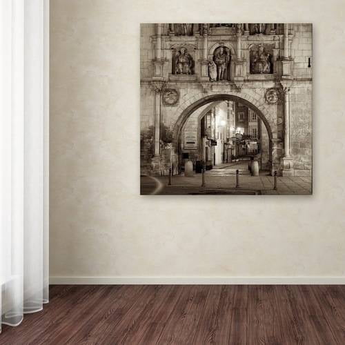 Trademark Fine Art "Burgos I" Canvas Art by Alan Blaustein
