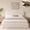 White, variant on VELOCAVA King Size Bed Frame with Lift Up Storage, Boucle Upholstered Platform Bed with Curved Headboard, No Box Spring Needed, Hydraulic Storage, Blush Pink