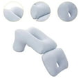 thumbnail image 6 of yotijay Napping Pillow Comfort Face Down Pillow for Reading Watching Movies Relaxing Blue, 6 of 9