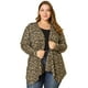 thumbnail image 3 of Cárdigan TalGrande Estampado De Leopardo Frente Abierto PaMujer Beige-Leopardo 4XL, 3 of 6