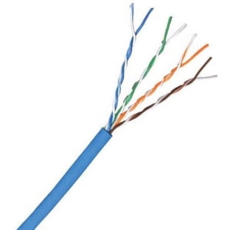 1000FT CAT6 BLUE PLENUM SOLID SHIELDED 500MHZ LIFETIME WARR price history on PriceWatchPro