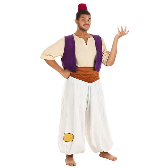 Plus Size Disney Aladdin Deluxe Men's Costume