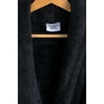 thumbnail image 3 of BC BARE COTTON Bare Cotton Kids Microfiber Fleece Shawl Robe - Girls - Black - XLarge, 3 of 5