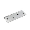thumbnail image 4 of Bisagra Bisagras de puerta de acero inoxidable plateadas Bisagras de puerta de gabinete Bisagras de muebles Bisagras de 3,5 pulgadas Paquete de 6, 4 of 5