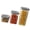 Gray, variant on ANXPTIME Set Of 3 Clear Rotating Jars Designs For Portable Kitchen Space
