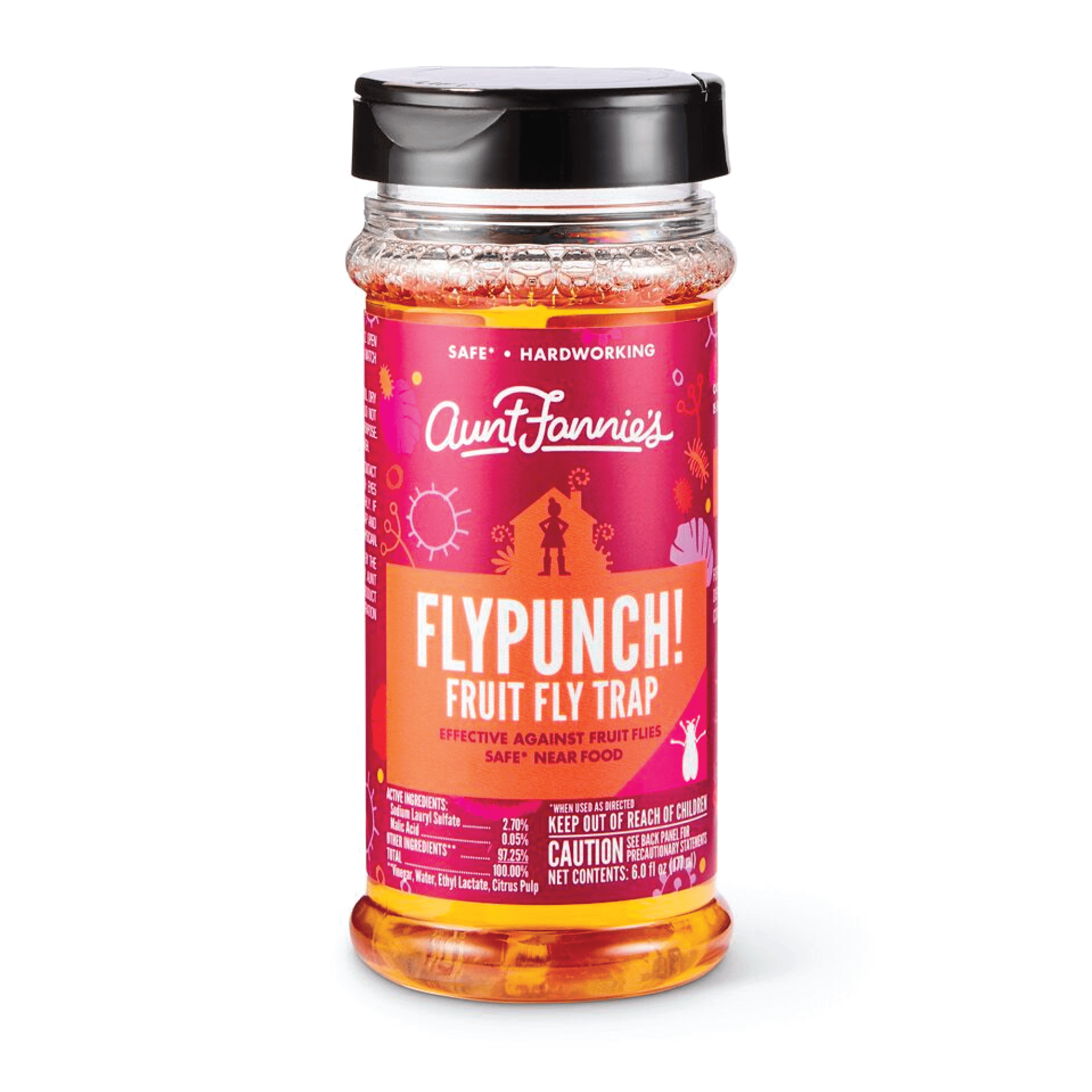 Aunt Fannie's FlyPunch Fruit Fly Trap, 6.0 Fluid Ounce