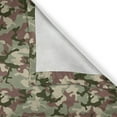 thumbnail image 5 of Ambesonne Camo Grommet Curtain, Pattern in Forest Colors, 50" x 84", Dark Green Army Green, 5 of 6