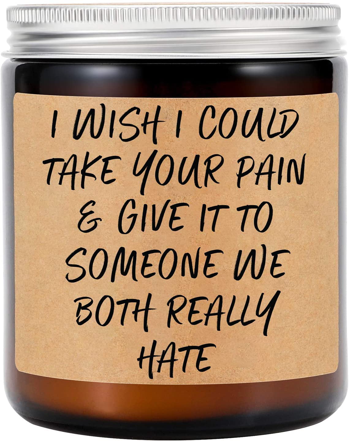 Candle Gift For Best Friend Vanilla Scented Candle For Sister Encouragement Gift For Bestie Motivational Soy Candle In a Jar For Coworker