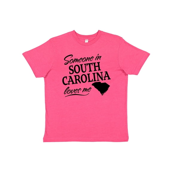 Inktastic Someone in South Carolina Loves Me Youth T-Shirt