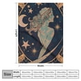 thumbnail image 4 of Qinduosi Leo Zodiac Flannel Fleece Throw Blanket Blankets for Adult and Kids Soft Fuzzy Plush Blanket Cozy Lightweight All Seasons for Travel Bed and Couch, 4 of 6