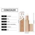 thumbnail image 3 of Bright Start Creamy Concealer Buildable Coverage Airbrush Effect Finish Natural Long Lasting Under Eye Concealer Covers Dark Circles Blemishes For Flawles 5ml, 3 of 7