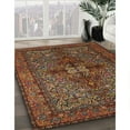 thumbnail image 2 of Ahgly Company Indoor Square Traditional Red Persian Area Rugs, 3' Square, 2 of 6
