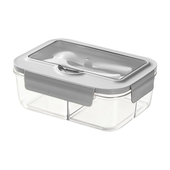Insulated & Sealed Compartment Lunch Box, 1400ML Bento Container with Utensil, Microwave & Dishwasher Safe, BPA-Free for Office, Work, Adults