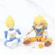 thumbnail image 3 of Figuras de acción de Dragon Ball, Son Goku, Vegeta, Gogeta, Super Saiyan, cambio de cabeza, adorno, regalos, 5 unidades por Set1632, 3 of 5