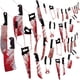 thumbnail image 1 of 4 juegos de pancartas de guirnalda sangrienta - Suministros de decoración para fiestas de vampiros zombis de Halloween brillar  Electrónica, 1 of 5
