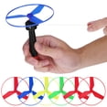 thumbnail image 4 of MasteelfCA 1 Set Propeller Toy Flying Disc Toys Pull String Flying Disc Flying Helicopter Toy Interactive Plaything, 4 of 8