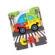 thumbnail image 4 of Rompecabezas de madera con formas y letras para niños de 3 a 6 años. Automóvil, 4 of 9