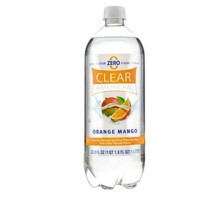 Clear American Orange Mango Sparkling Water, 33.8 Fl. Oz.