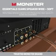 thumbnail image 6 of Monster Essentials 12 Gauge CCA Speaker Wire 50ft Spool – Premium for Home & Car Audio Systems, 6 of 9