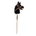 thumbnail image 4 of DOLITY Stick Horse Fun Riding Stick for 3 Years+ Boys Girls Kids black without roller, 4 of 8