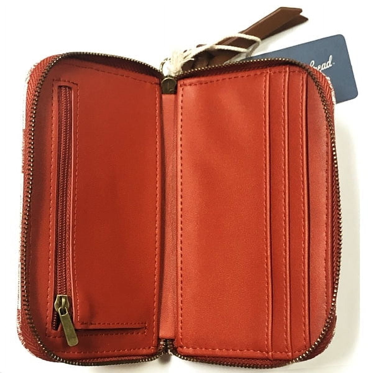 Universal Thread Small Checkered Folio Zipper Wallet Universal Thread Small Checkered Folio Zipper Wallet