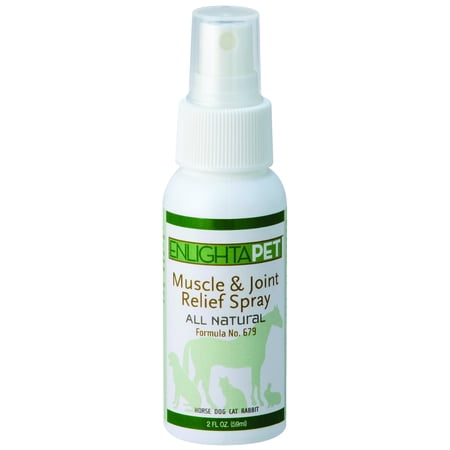JADIENCE Dog, Cat, Horse Sore Muscle Pain Relief Spray: 2oz | Hip & Joint Care Healing Medicine | Natural Treatment to Soothe & Support | Herbal Relaxer for Old & Young Animals | (Best Treatment For Pulled Back Muscle)
