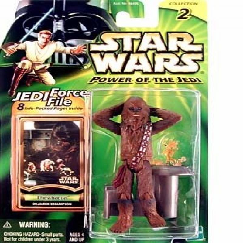 Star Wars Power of The Jedi Millennium Falcon Mechanic Chewbacca Action Figure for sale online
