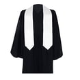 thumbnail image 7 of FENGGHAO Graduation Shoulder Strap Ceremony Ribbon Sash Adult Graduation Cape 60 Inch Pure Color Awarding Ribbon for Men Women Black, 7 of 7