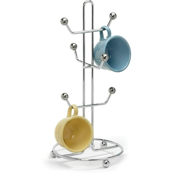 Spectrum Diversified Designs Pantry Works Mug Holder, Chrome
