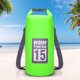 thumbnail image 1 of Bolsa de agua para canotaje de 15/30L PVC inflable portátil para deportes acuáticos (15L verde), 1 of 9