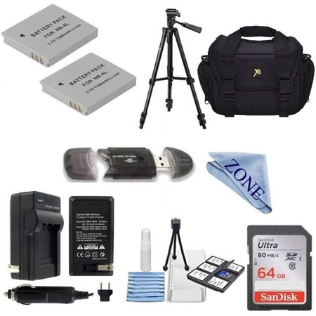 High-Capacity Replacement NB-4L Battery & Charger for Canon PowerShot Elph 100 HS 300 HS 310 HS SD 40 SD400 SD430 SD450 SD600 SD630 SD750 SD780 SD960 SD1000 SD1100 is SD1400 is TX1 PRO KIT