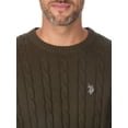 thumbnail image 3 of U.S. Polo Assn. Men's Crew Neck Cable Sweater, 3 of 3