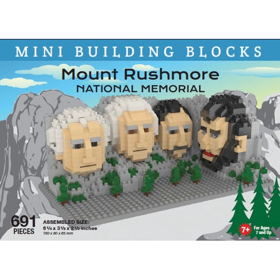 Mini Building Blocks - Mount Rushmore National Memorial