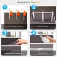 thumbnail image 2 of GADE over the door storage organizer, 5 pockets, 10 mesh pockets, 44 lbs capacity - for bedroom, bathroom, nursery, 2 of 7