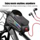 thumbnail image 3 of Bicicleta WHEEL UP MTB impermeable pantalla Ndcxsfigh táctil tubo frontal bolsa de teléfono (colorido), 3 of 8