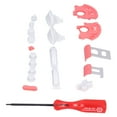 thumbnail image 4 of Botones de consola de juegos, consola de juegos, llave de mando, accesorio de consola de juegos, botón clave para Switch Lite, resistente y resistente, 4 of 8