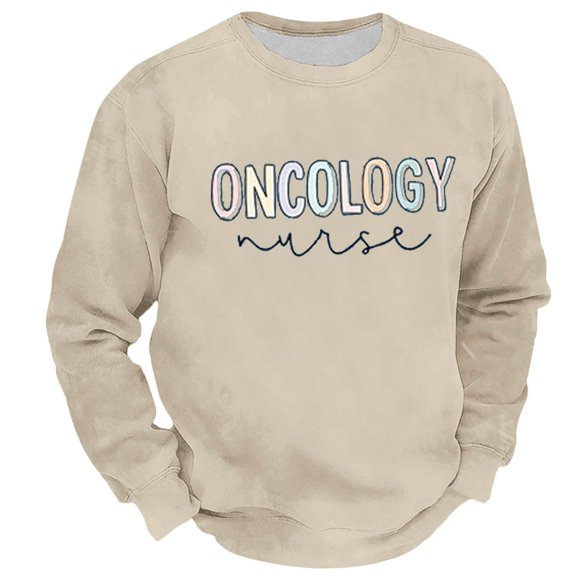 Men's Sweatshirt Letter Print Crewneck Long Sleeve Casual Pullover Streetwear Casual Track Outfits