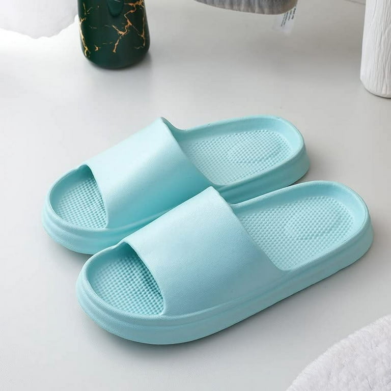 Pillow Soft Slide Cloud Slippers Sandals For Women Men Anti-slip
