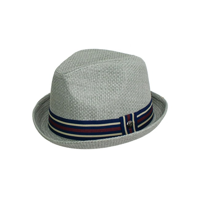 Peter Grimm's Depp Fashion Fedora, Gris G/TG