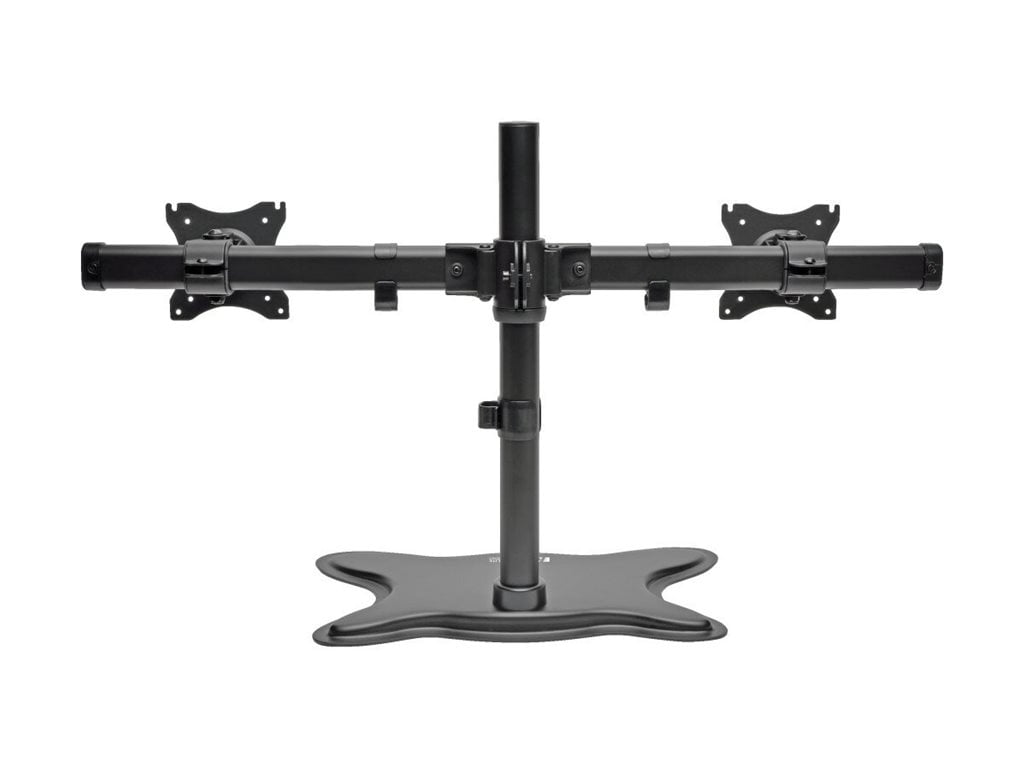 TRIPP LITE DDR1327SDD Black 13" - 27" Dual-Monitor Desktop Mount Stand for Flat-Screen Displays