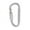 White, variant on Twist Lock Carabiner Clips, Auto Locking Heavy Duty D Ring Carabiners Clip for Climbing Rappelling, D Shaped Carabiner