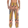 thumbnail image 2 of Fruits and Leaves Men's Lightweight Pajama Bottoms Stretch Elastic Waist Side Pockets Spring Fall, 2 of 7