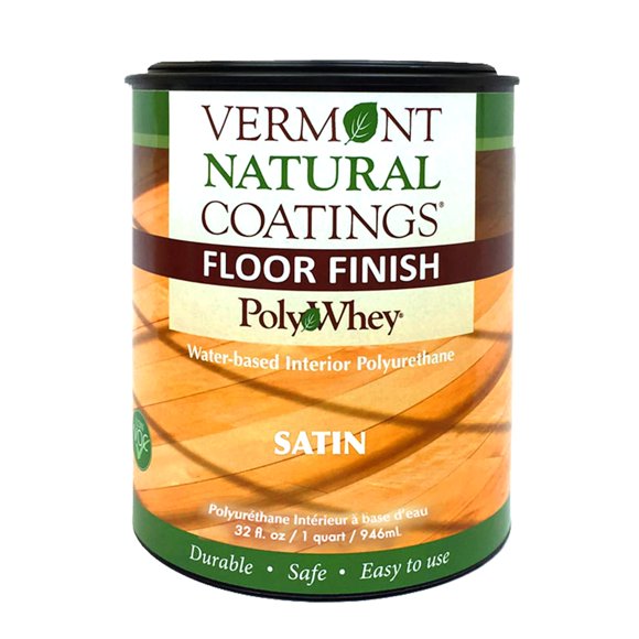 Vermont Natural Coatings PolyWhey Floor Finish - Satin - Quart