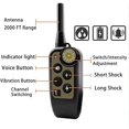 thumbnail image 5 of Dog Training Collar with Remote Shock Collar for Medium to Large Dogs with 1 Collar Straps, Long Range, Long Battery Life, Strong Vibration and Beep (Black), 5 of 5
