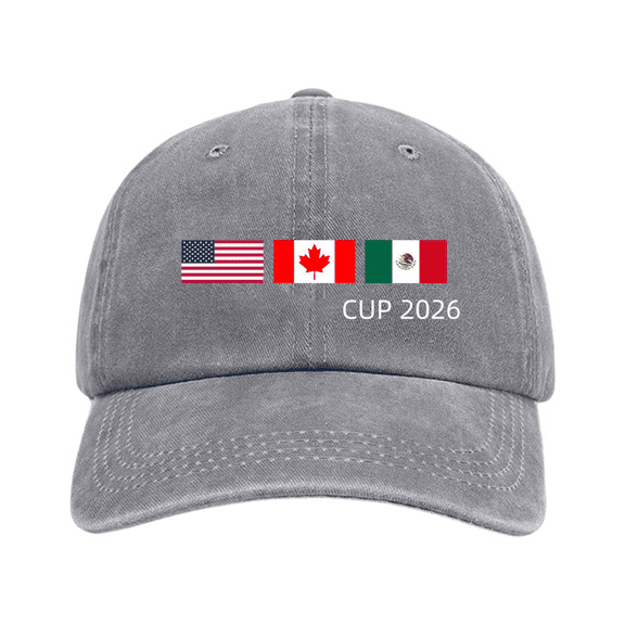 Baseball Hat World Cup Hat Suitable For All Ages Breathable And Easy To Wear Non-Restrictive Cap Skin-Friendly And Sweat Wicking Adjustable Closure Cap Sporty Flat Brim Cap Breathable Fabric Cap