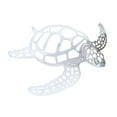 thumbnail image 2 of Metal Iron Turtle Ornament Art Statue Figurines indoor and outdoor Bathroom Garden 40x37cm, 2 of 8