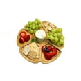 thumbnail image 5 of TopLLC Wooden Flower Shaped Tray Fruit Tray Wood Rotatable Tray, 5 of 5