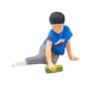thumbnail image 2 of Figura de niño sentado a escala 1/64, figura pintada en miniatura, coleccionable, accesorio fotográfico DIY camisa azul, 2 of 9